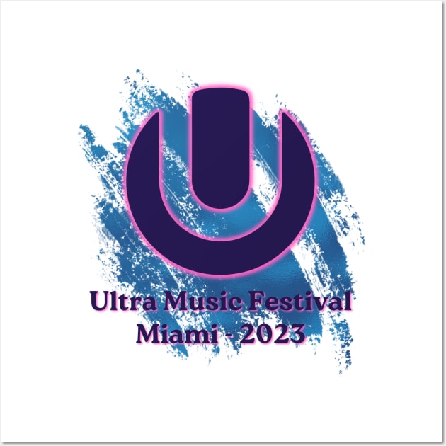 Ultra Music Festival Miami 2023 Wall Art by Anatoliy Smirnov